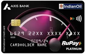 Axis Bank Indian Oil Rupay Credit Card