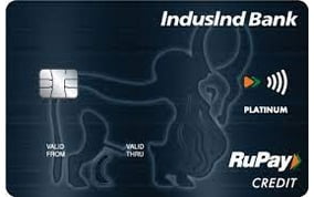 IndusInd Bank Platinum RuPay Credit Card 1