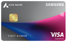 samsung axis signature credit card 1