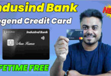 INDUSIND BANK LEGEND CREDIT CARD LIFETIME FREE