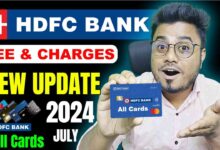 HDFC Bank Debit Card New Charges